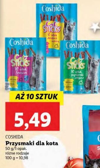 Lidl Przysmak dla kota jagnięcina coshida oferta