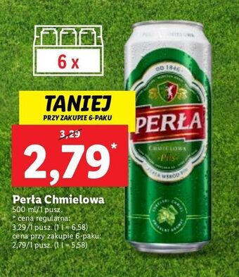 Lidl Piwo perła chmielowa oferta