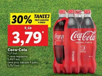 Lidl Napój coca-cola oferta
