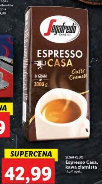 Lidl Kawa segafredo espresso casa oferta