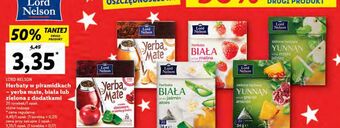 Lidl Herbata biała jaśmin aloes lord nelson oferta