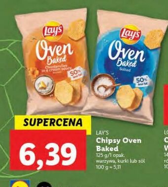 Chipsy kurki w delikatnym sosie lay's oven baked (prosto z pieca)