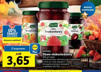 Lidl Dżem truskawkowy maribel oferta