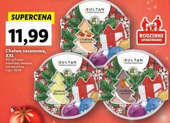 Lidl Chałwa kakaowa sultan oferta