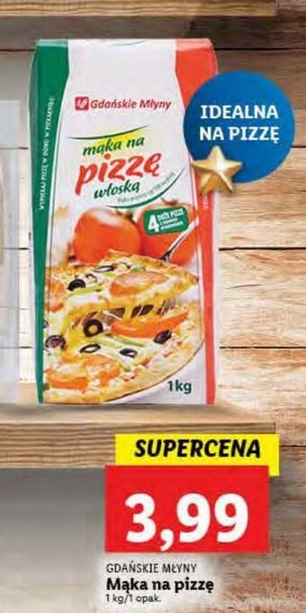 Lidl Mąka pszenna na pizzę włoską gdańskie młyny i spichlerze oferta