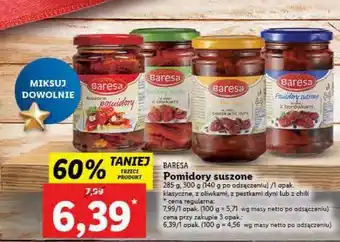 Lidl Pomidory suszone w oleju z pestkami dyni baresa oferta