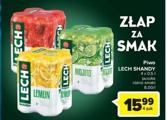Carrefour Piwo lech shandy mojito oferta