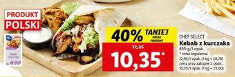 Lidl Kebab z kurczaka chef select oferta