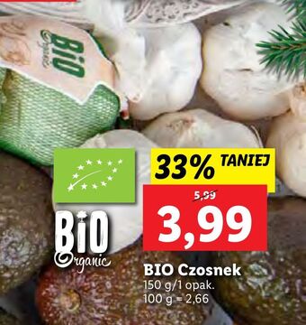 Lidl Czosnek bio bio organic oferta