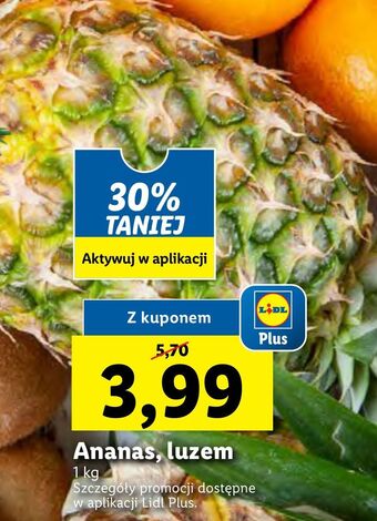 Lidl Ananas oferta