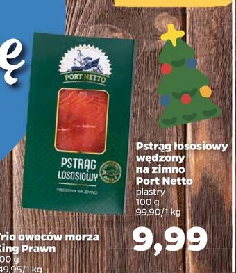 Netto Pstrąg łososiowy wędzony na zimno port netto oferta