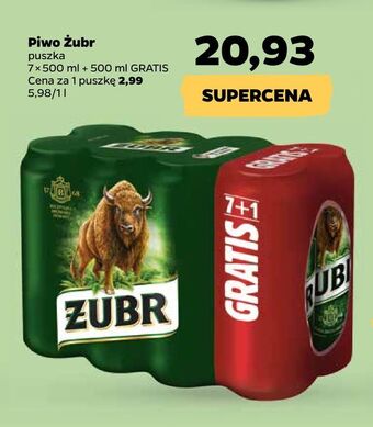 Netto Piwo żubr oferta