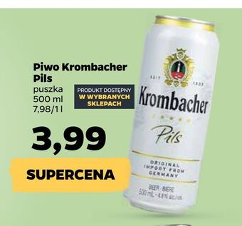 Netto Piwo krombacher pils oferta