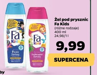 Netto Żel pod prysznic fa kids oferta