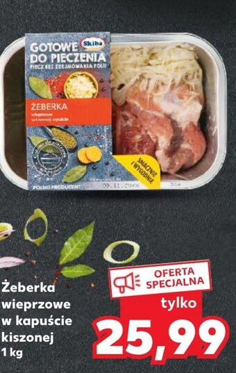 Kaufland Żeberka wieprzowe oferta