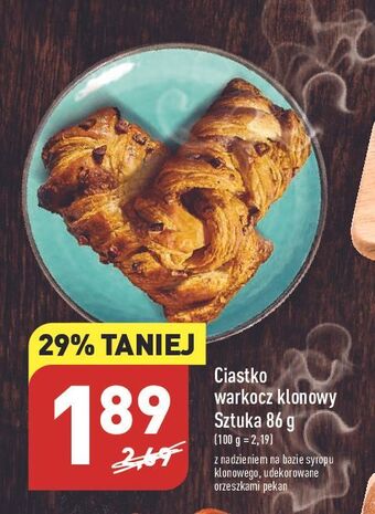 ALDI Ciastko warkocz klonowy oferta