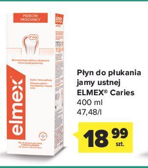 Carrefour Płyn do płukania jamy ustnej przeciw próchnicy elmex oferta