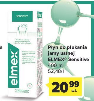 Carrefour Płyn do płukania ust elmex sensitive oferta
