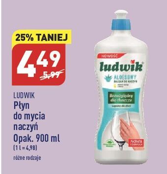 ALDI Balsam do naczyń aloesowy ludwik oferta