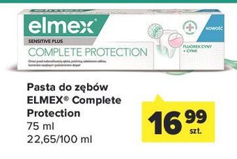Carrefour Pasta do zębów complete protection elmex sensitive plus oferta