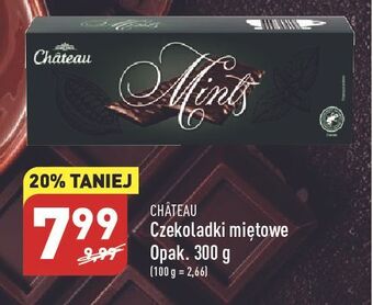ALDI Czekoladki miętowe chateau oferta