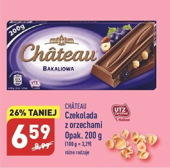 ALDI Czekolada bakaliowa chateau oferta