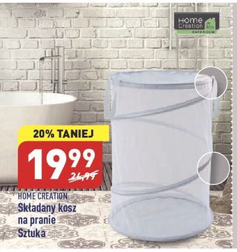 ALDI Kosz na pranie składany home creation oferta