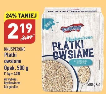 ALDI Płatki owsiane błyskawiczne knusperone oferta