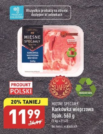 ALDI Karkówka wieprzowa mięsne specjały zawsze świeże (aldi) oferta