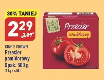 ALDI Przecier pomidorowy king's crown (aldi) oferta