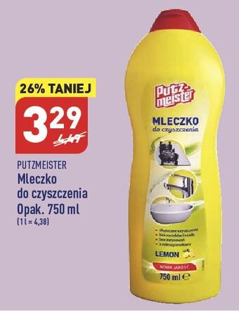 ALDI Mleczko do czyszczenia lemon putzmeister oferta