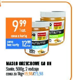 E.Leclerc Masło orzechowe z kawałkami orzechów sante go on! oferta