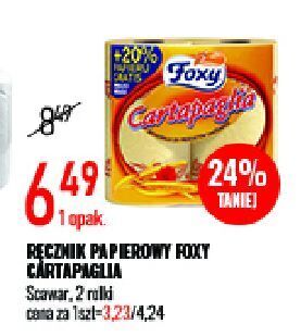 E.Leclerc Ręcznik kuchenny foxy cartapaglia oferta