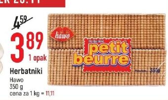 E.Leclerc Herbatniki petit beurre hawo oferta
