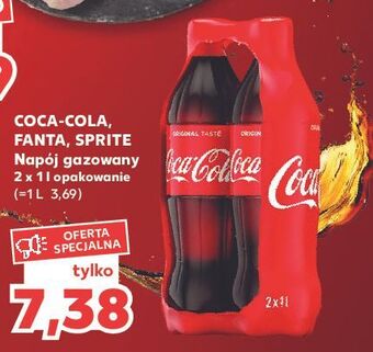 Kaufland Napój pomarańczowy fanta oferta