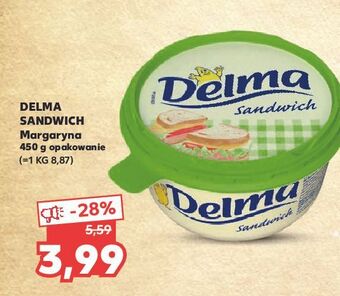 Kaufland Margaryna delma sandwich oferta