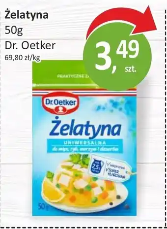 Passa Dr. Oetker Żelatyna 50g oferta