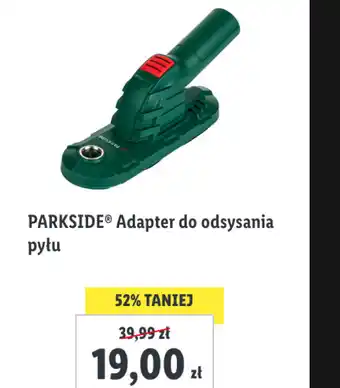 Lidl Adapter do odsysania pyłu parkside oferta