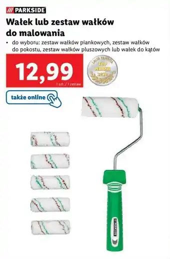 Lidl Wałek lub zestaw wałków do malowania oferta