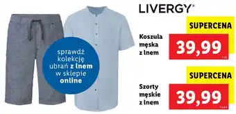 Lidl Koszula męska z lnem oferta