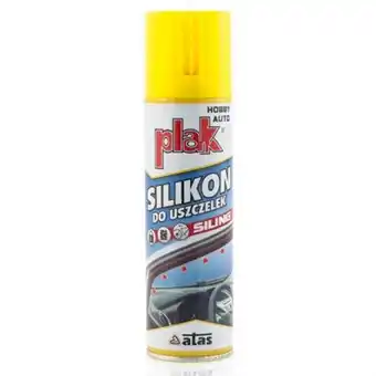 Auchan Plak - preparat silikon do uszczelek spray 250 ml oferta