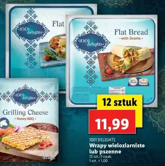 Lidl Wrapy wieloziarniste lub pszenne 12szt. oferta