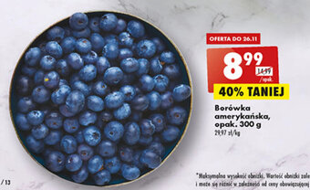Biedronka Borówka amerykańska, opak 300g oferta