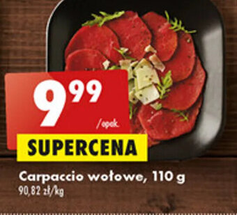 Biedronka Carpaccio wołowe 110g oferta