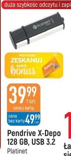 E.Leclerc Pendrive x-depo 128gb platinet oferta
