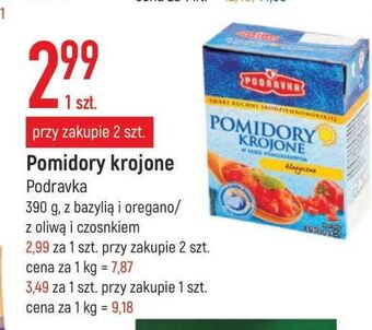 E.Leclerc Pomidory krojone klasyczne podravka oferta