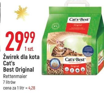 E.Leclerc Żwirek dla kota original cat's best oferta