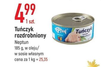 E.Leclerc Tuńczyk rozdrobniony w wodzie neptun oferta