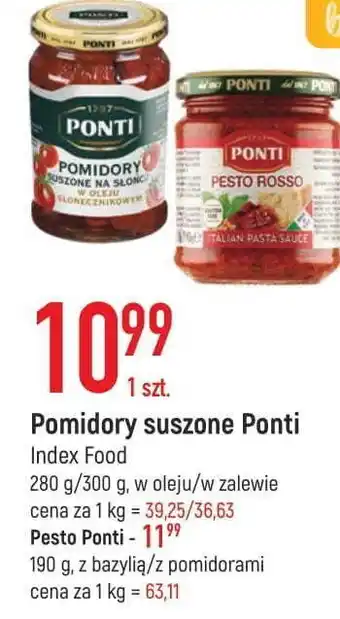 E.Leclerc Pomidory suszone w oliwie ponti oferta