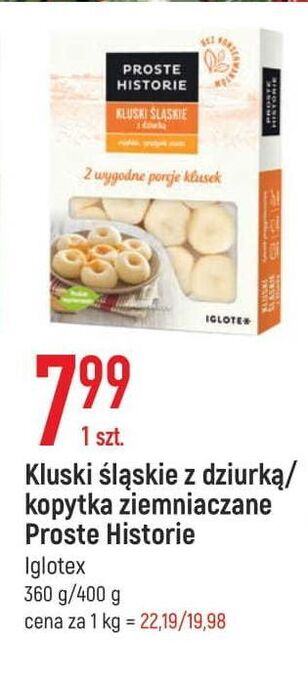 E.Leclerc Kluski śląskie z dziurką iglotex proste historie oferta